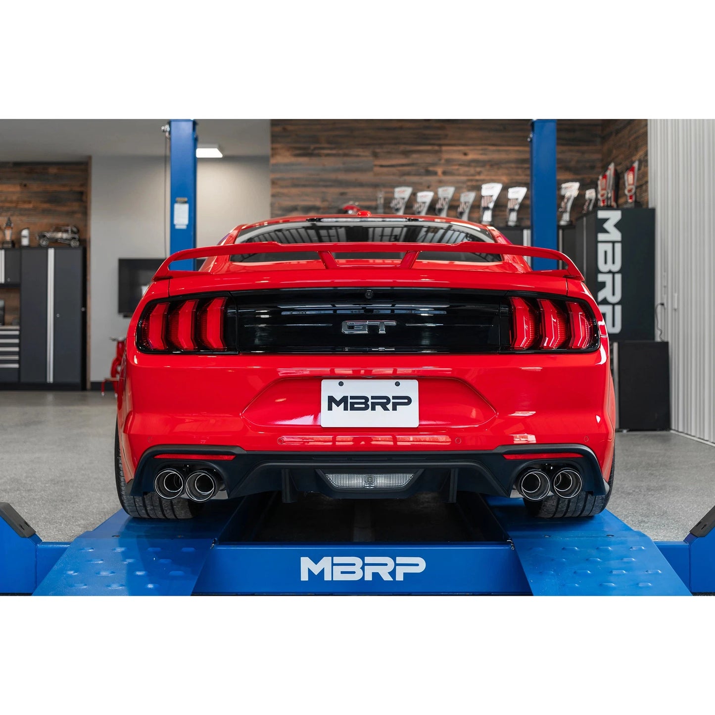 MBRP 3-In Armor Pro Street Dual Exit Cat-Back | Ford Mustang GT (S72053CF)