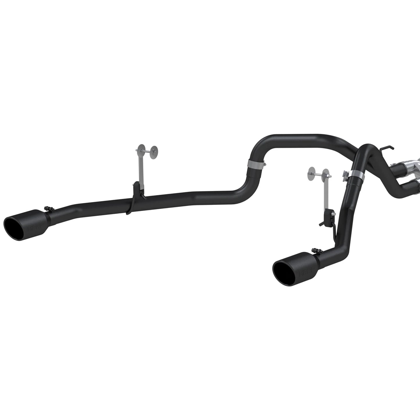 MBRP 3in Cat-Back Exhaust w/ 2.5in Dual Split Tips | Ford F-150 21+ (S5215BLK)