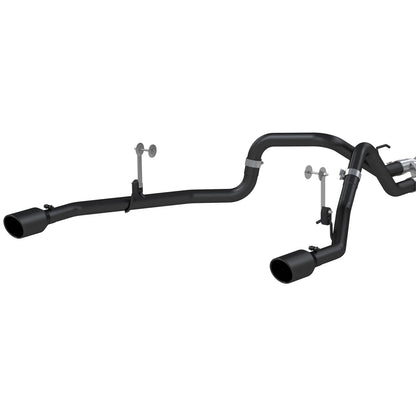 MBRP 3in Cat-Back Exhaust w/ 2.5in Dual Split Tips | Ford F-150 21+ (S5215BLK)