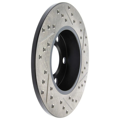 StopTech 127.33057R Rear Right Drilled Brake Rotor for 2000-06 TT / 98-15 Jetta