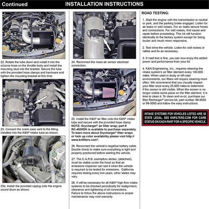 K&N Typhoon Intake | 2013-2021 Subaru BRZ/Scion FR-S/Toyota 86 (69-8619TS)