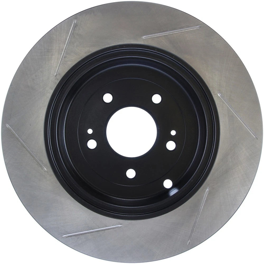 Stoptech Power Slot Rear Slotted Brake Rotor | 2010 Hyundai Genesis Coupe Track (126.51035SL)