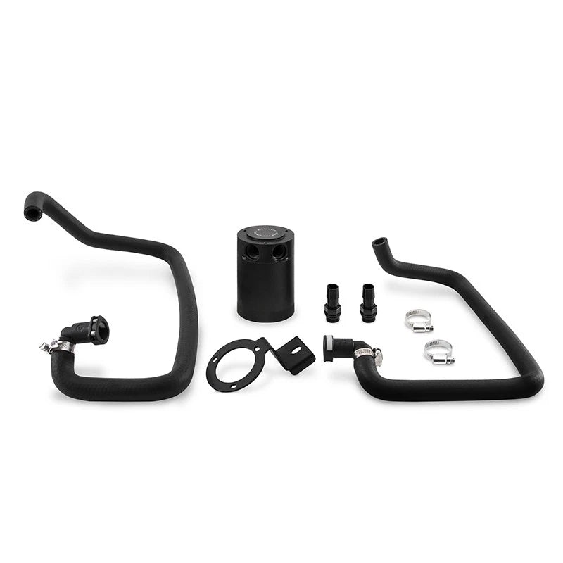 Mishimoto Baffled PCV Oil Catch Can | 2015-2019 Ford Mustang EcoBoost (MMBCC-MUS4-15PBE)