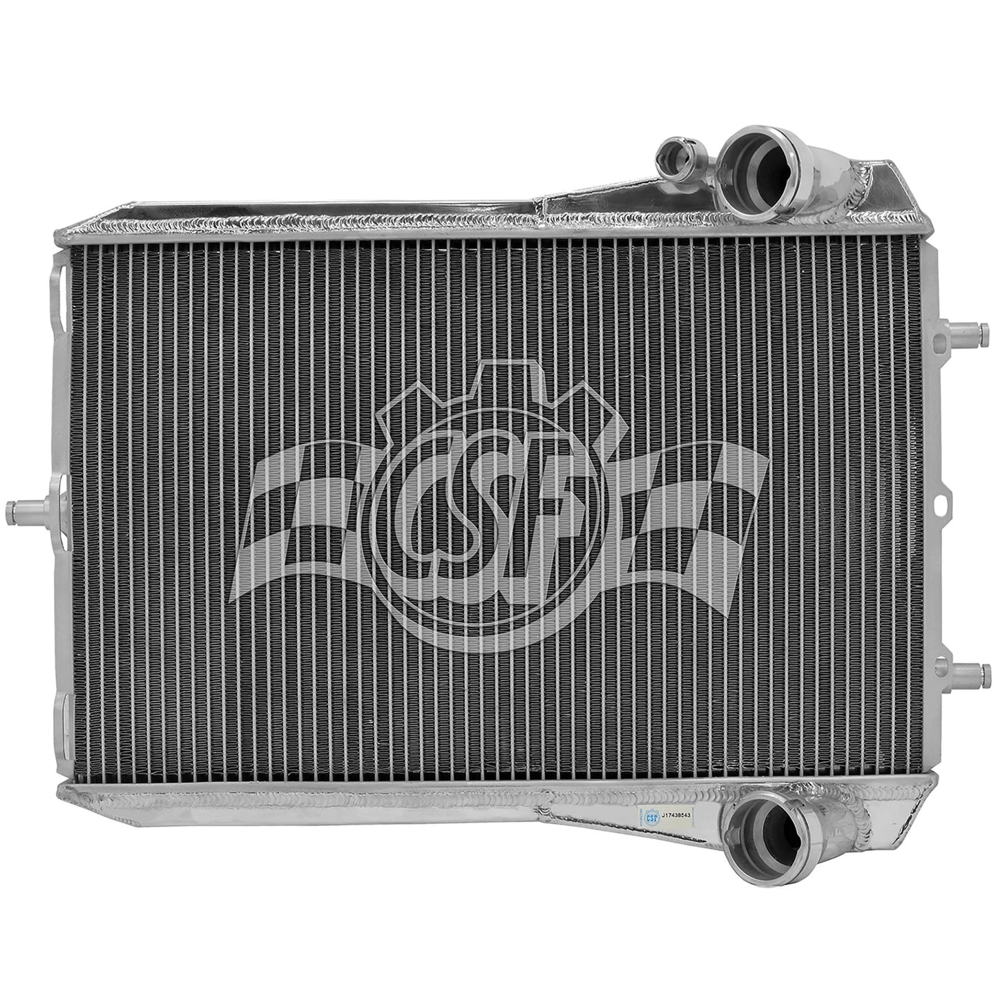 CSF All Aluminum High Performance Radiator - Left Side | 996 997 Turbo / GT