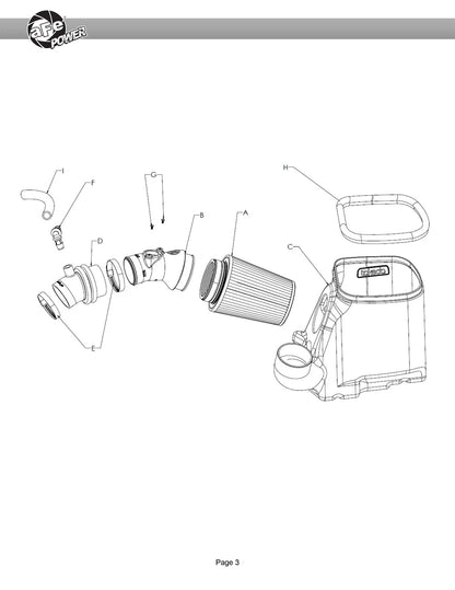 aFe Takeda Stage-2 AIS w/ Pro 5R Media Intake | Toyota C-HR L4-2.0L (17-20) (56-10018R)