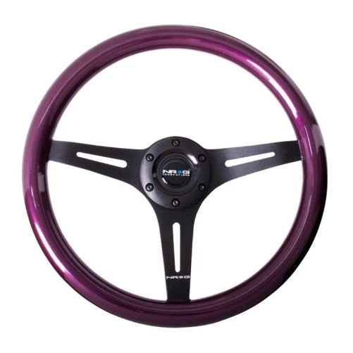 NRG Classic Wood Grain Steering Wheel - 350mm (ST-015)