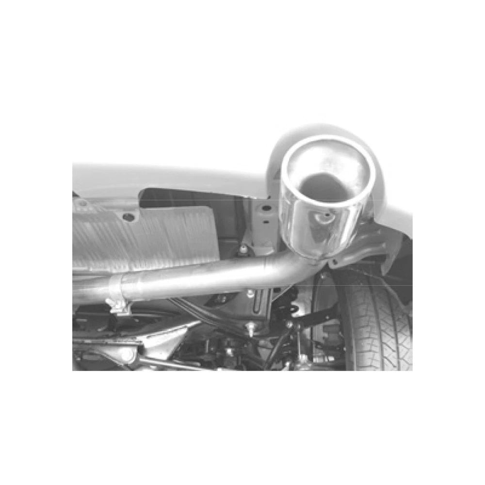 Borla Axle-Back Exhaust System - S-Type | 2010-2010 Scion tC 2.4L (11743)