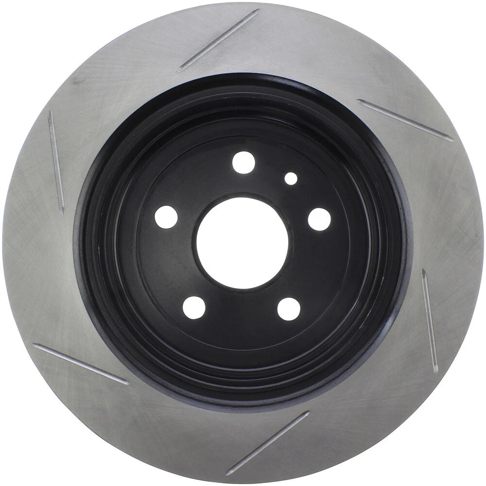StopTech 126.62153SL Rear Left Slotted Brake Rotor for 16-19 ATS / 16-20 Camaro