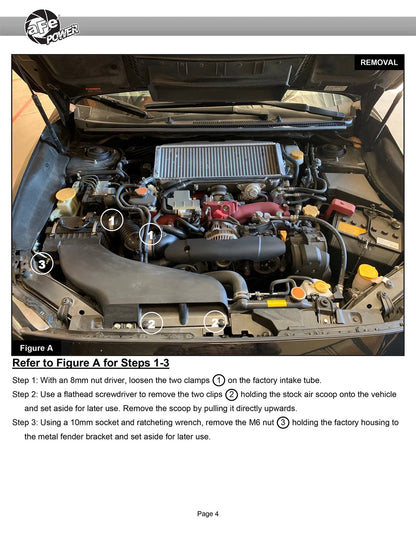 aFe Takeda Momentum Pro 5R Cold Air Intake | Subaru WRX STI H4-2.5L (18-19) (56-70014R)