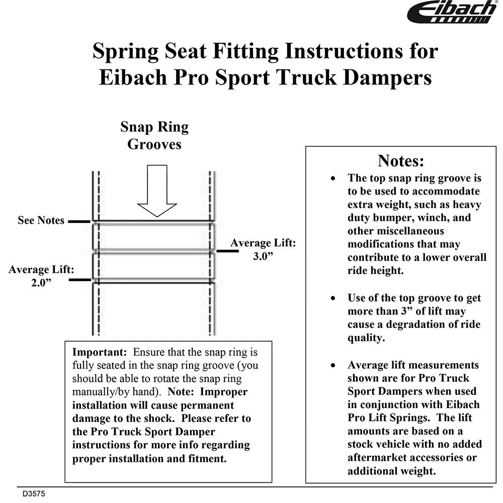 Eibach Front Coil Spring (Pair) for 2007-2015 Toyota Tundra