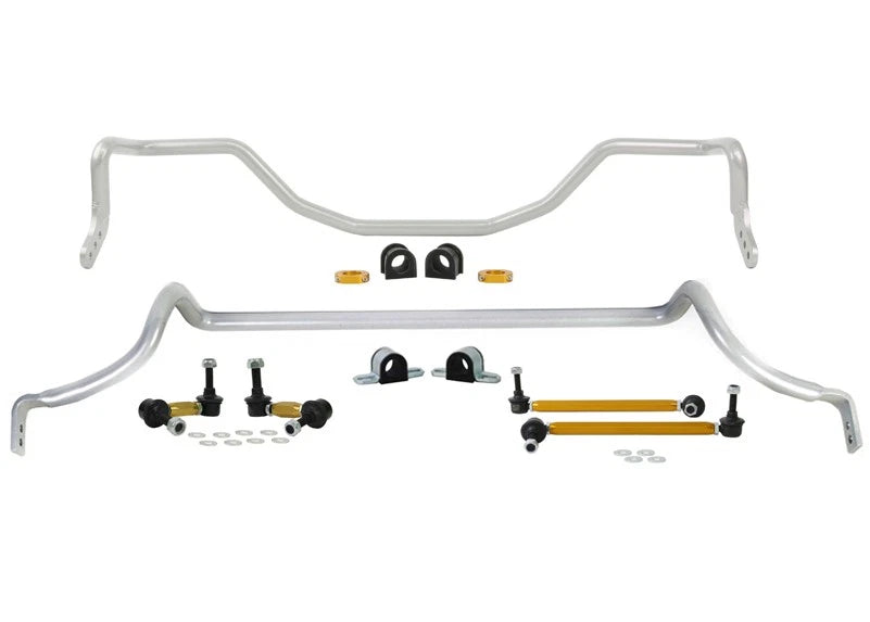 Whiteline Front and Rear Sway Bar Vehicle Kit | 2009-2015 Mitsubishi Lancer Ralliart (BMK008)