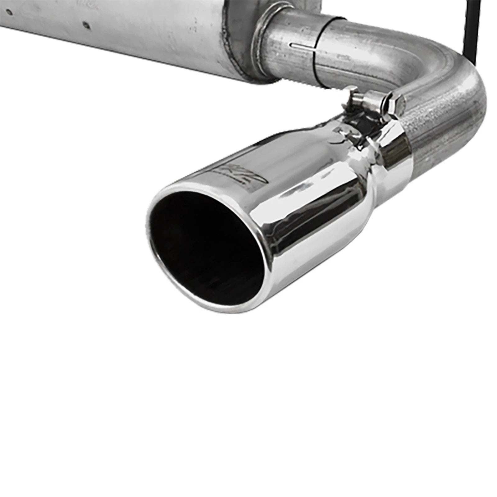 MBRP 2.5in. Cat-Back Single Rear Exit Exhaust | Jeep Wrangler 4dr 3.8L V6 (07-09) (S5502AL)