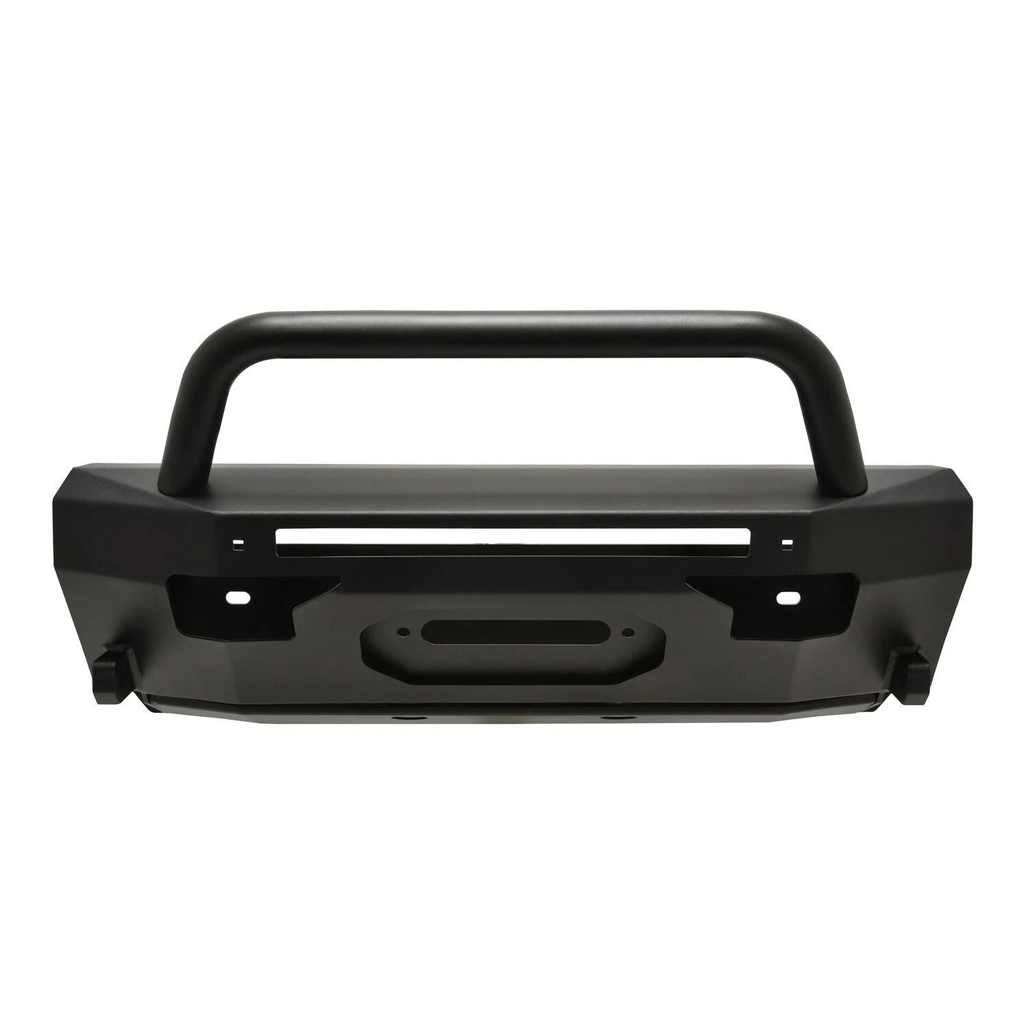 Westin 58-411155RBK Bumper w/Round Bull Bar for 14-24 4Runner Exc Limited
