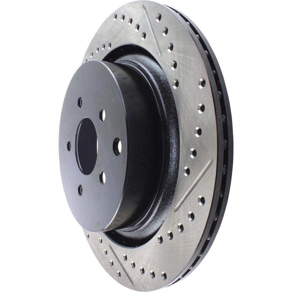 StopTech Drilled & Slotted Sport Rotor - Rear Left | Multiple Fitments (127.42105L)