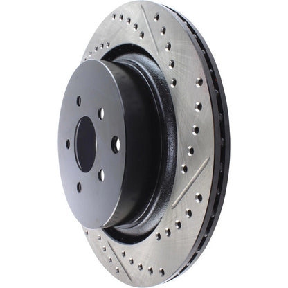StopTech Drilled & Slotted Sport Rotor - Rear Left | Multiple Fitments (127.42105L)