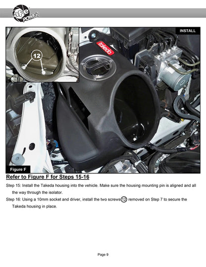 aFe Takeda Momentum Pro 5R Cold Air Intake | Subaru Outback H4-2.5L (20-22) (56-70051R)