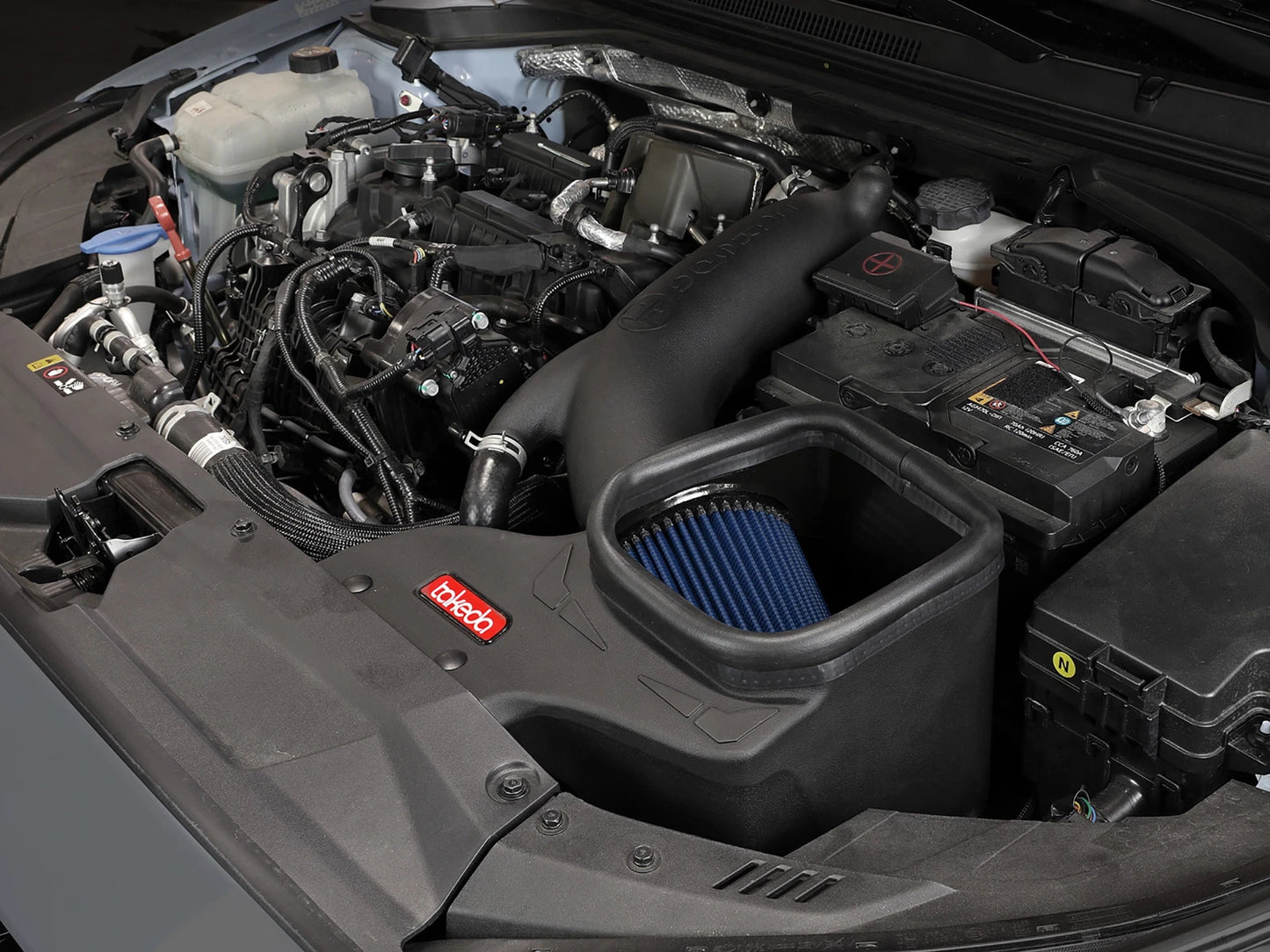aFe 4" Stage-2 P5R AIS Air Filter Intake | Hyundai Veloster N 2019-20 (56-10021R)