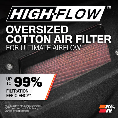 K&N 20-23 RAM 1500 V6 3.0L Diesel Performance Air Intake System | RAM 1500 V6 3.0L Diesel (63-1586)