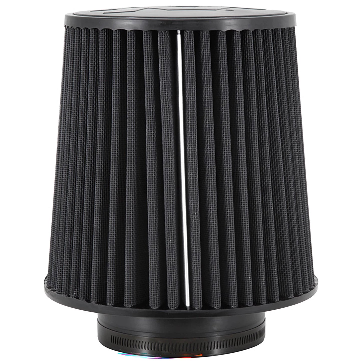 K&N RU-5283HBK Universal Round Tapered High Flow Washable Air Filter for Intake