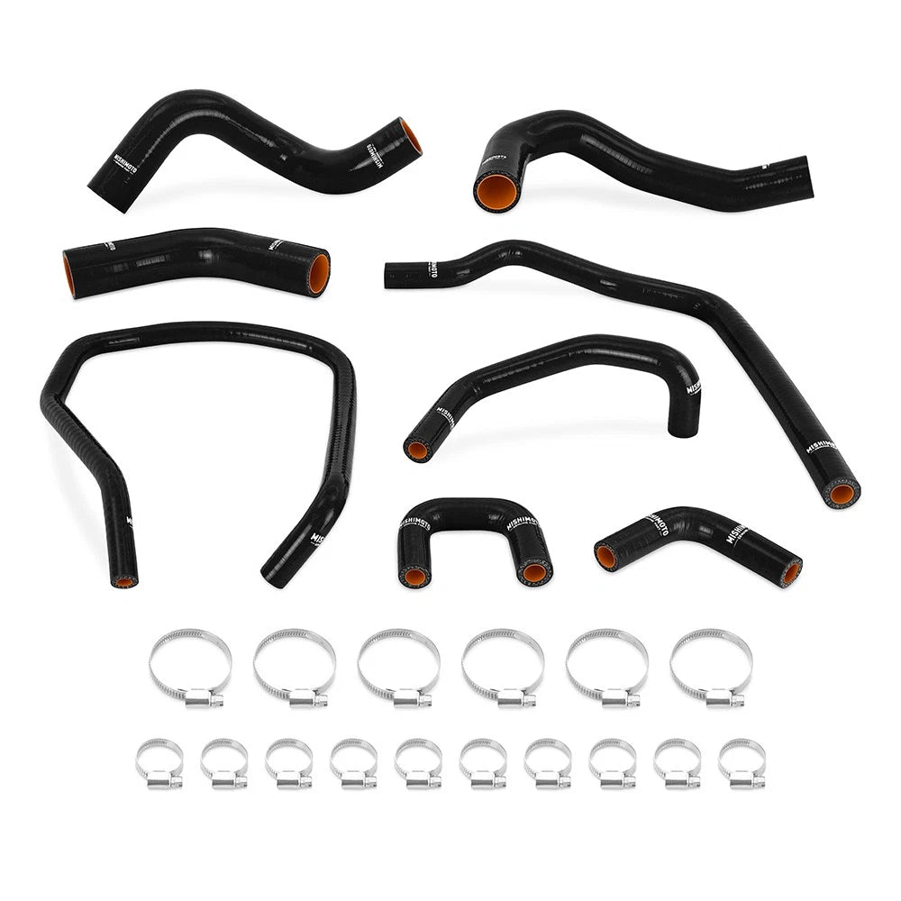 Mishimoto 2004-2010 Infiniti QX56 / 2004-2015 Nissan Titan / 2004-2016 Nissan Armada Silicone Coolant Hose Kit | MMHOSE-TTN-04BK (MMHOSE-TTN-04BK)