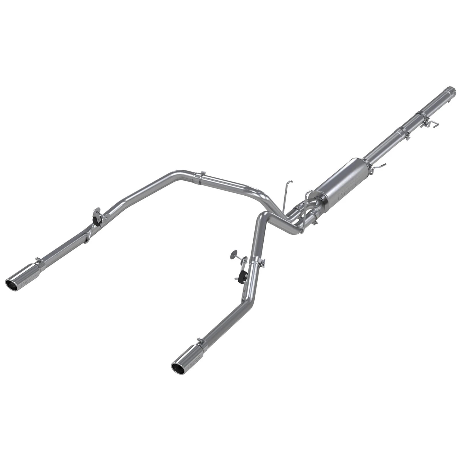 MBRP 3in. D&S Cat-Back Dual Split Rear Exit AL Ram 1500 06-08 (S5126AL)