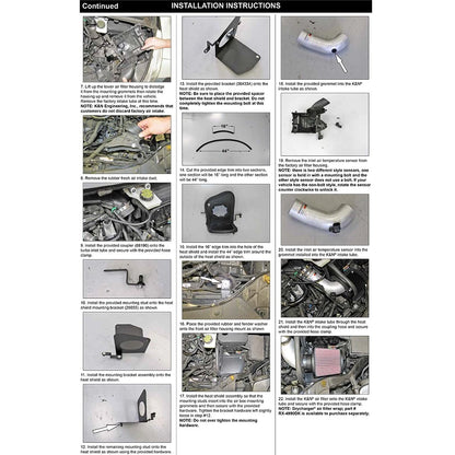 K&N Typhoon Cold Air Intake | Ford Escape 2.0L/1.6L L4 (69-3537TS)