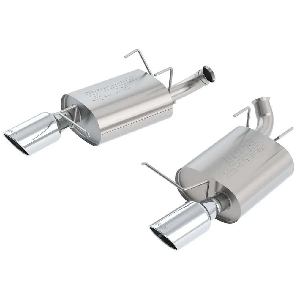 Borla Axle-Back Exhaust System - S-Type | 2011-2014 Ford Mustang 3.7L (11796)