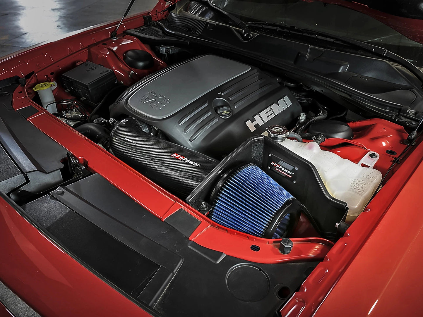 aFe Track Series Stage-2 Carbon Intake | Dodge Chall/Charger V8-5.7L (11-17) (54-12162-C)