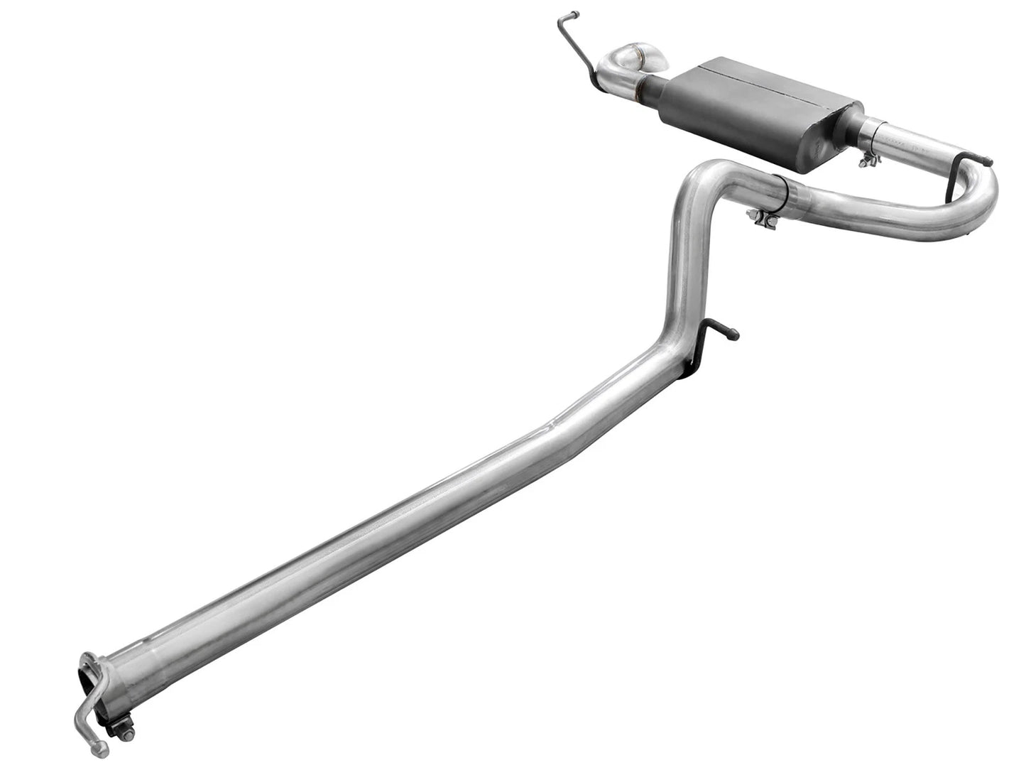 aFe 2.5in Aluminized Steel Cat-Back Hi-Tuck Exhaust | Jeep Wrangler JK 3.6/3.8 (07-18) (49-08043)