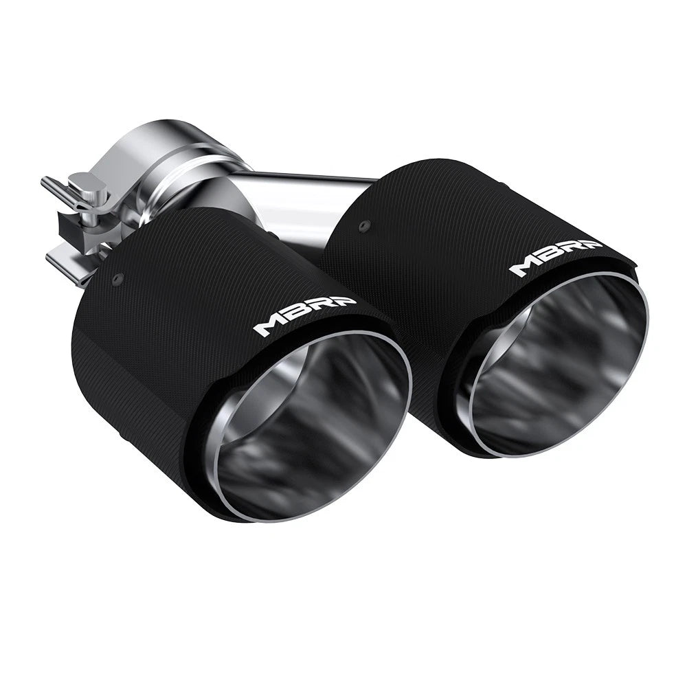 MBRP Dual Wall Angle Cut Dual 4-Inch Outlet | Universal (T5178CF)