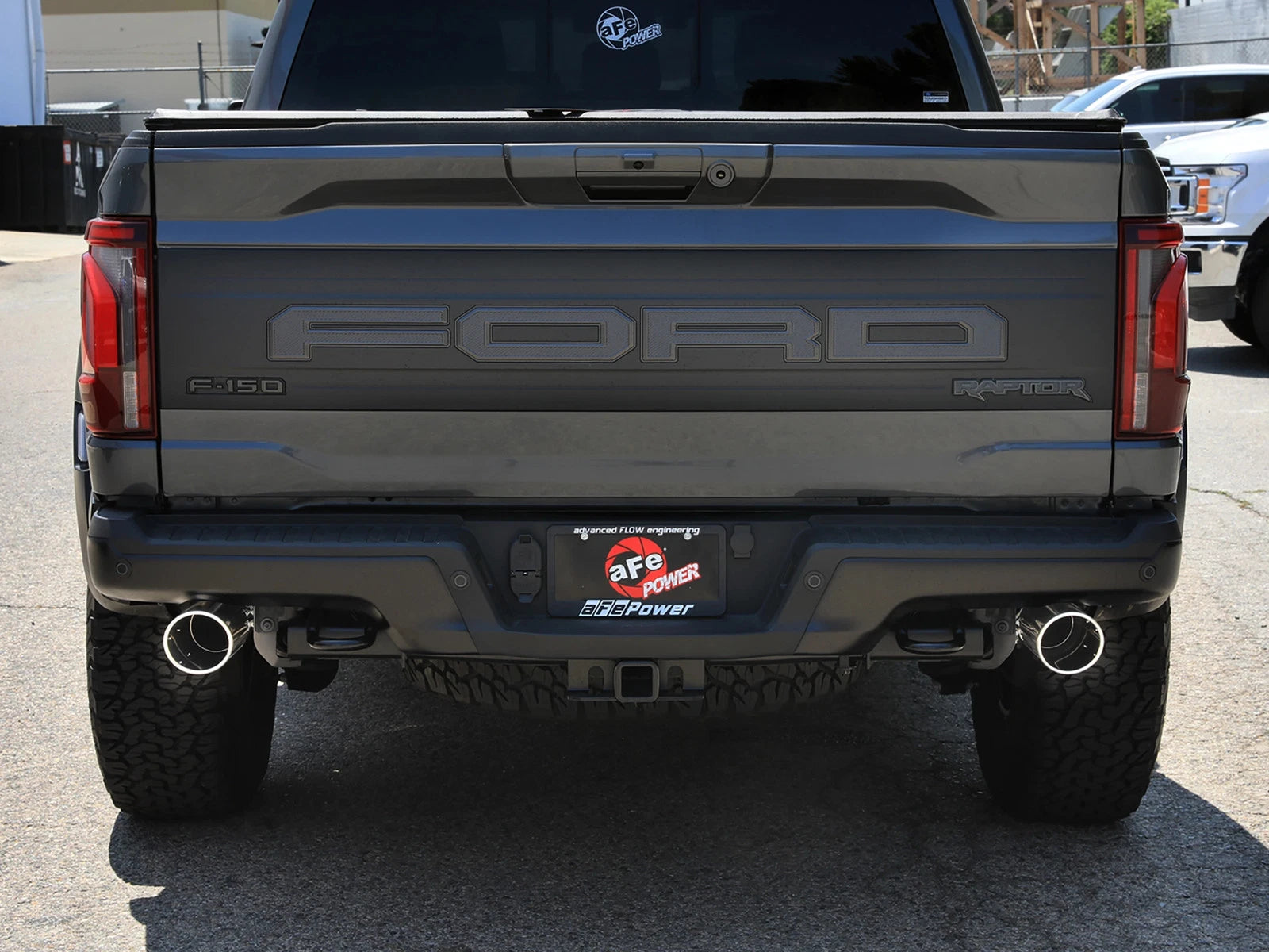 aFe Vulcan Series 3-3.5in SS Cat-Back Exhaust w/Dual 4.5in Tips | Ford F-150 Raptor (21-24) (49-33151-P)