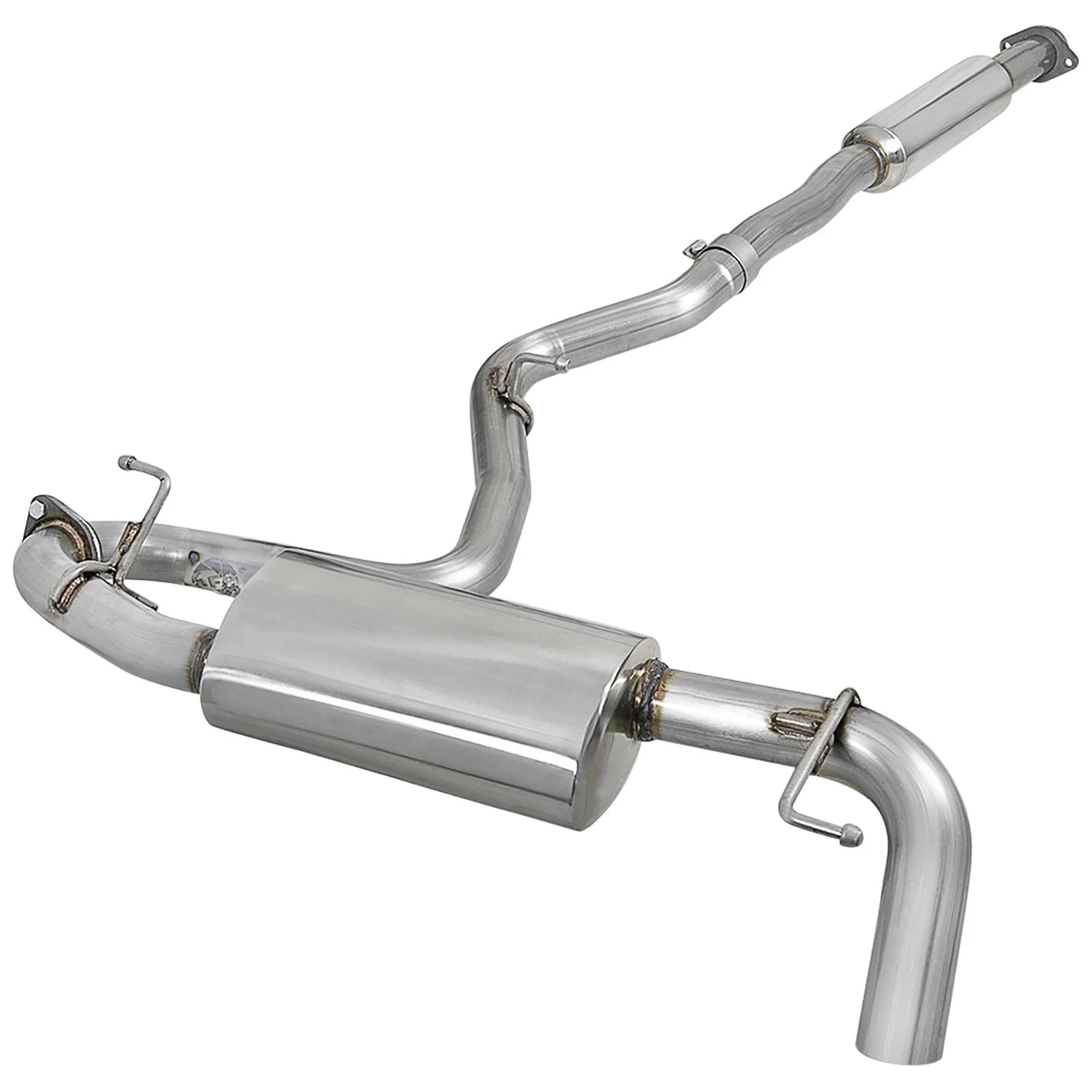 aFe Takeda 2.5in 304 Stainless Steel Cat-Back | Subaru Crosstrek (18-19) (49-36803)