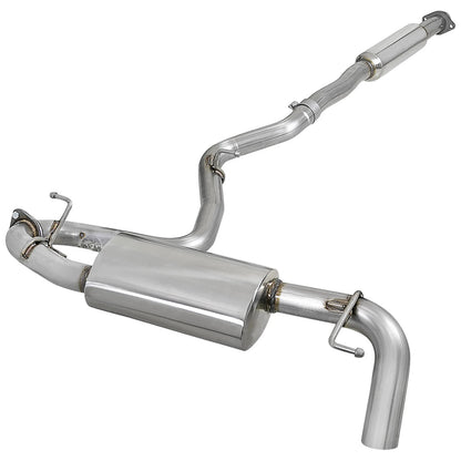 aFe Takeda 2.5in 304 Stainless Steel Cat-Back | Subaru Crosstrek (18-19) (49-36803)