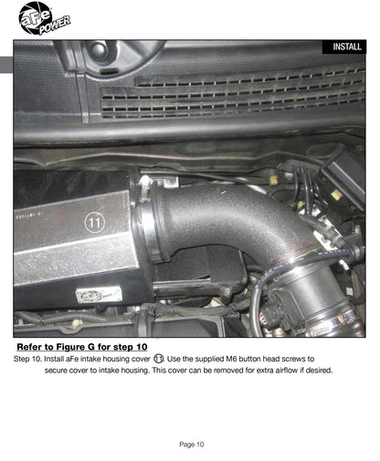 aFe MagnumFORCE Stage-2 Pro Dry S Intake | Mini Cooper Countryman S 1.6L Turbo (10-15) (51-12712)