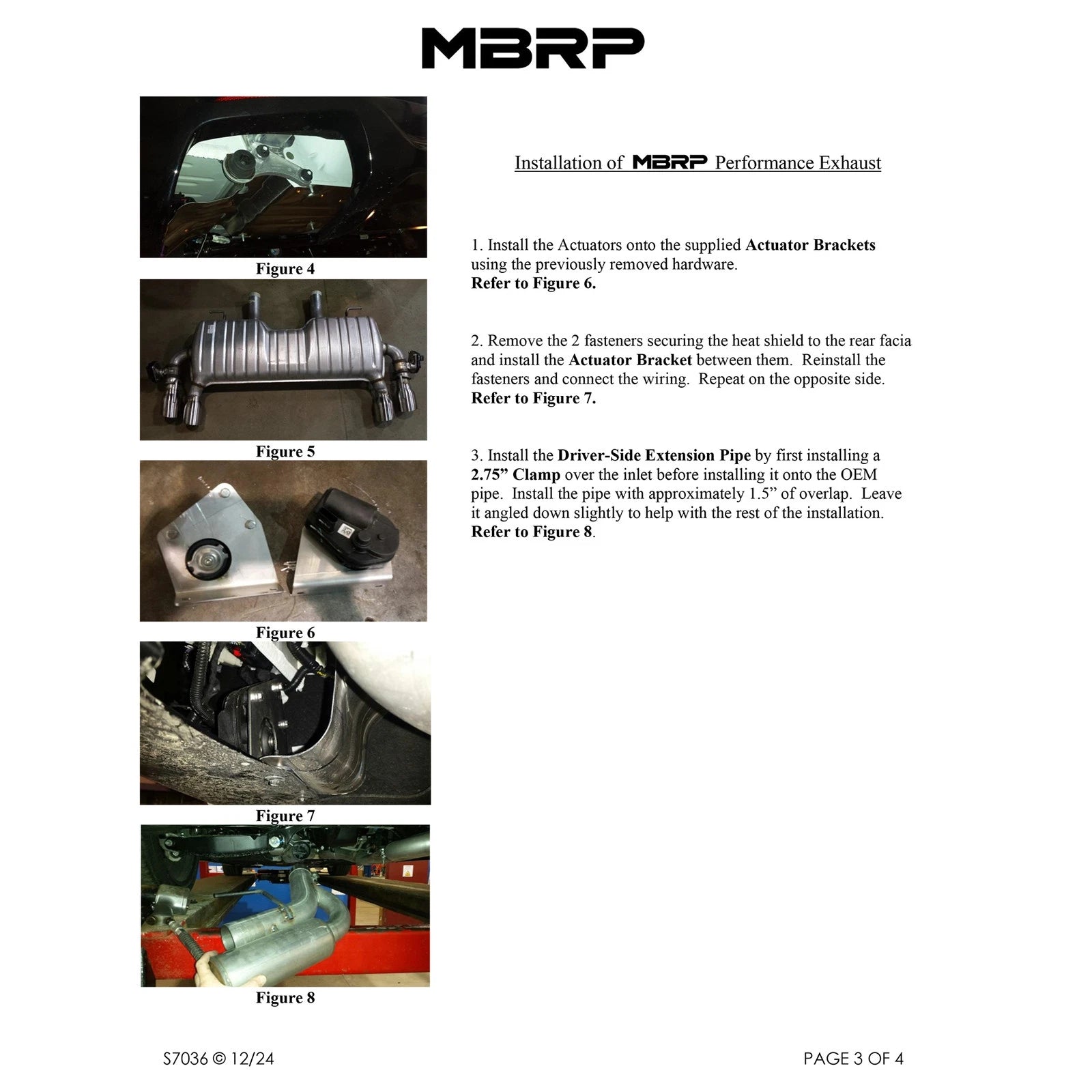 MBRP 3in Alum Race D&S Axle-Back Exhaust | Chevy Camaro V8 6.2L (16-24) (S7036AL)