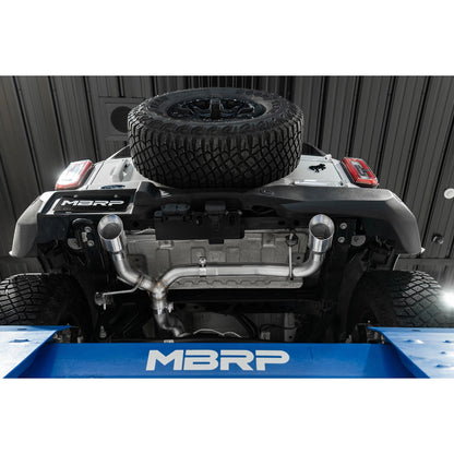MBRP 3" Armor Pro D&S Dual Rear Exit Catback | Ford Bronco (21-22) (S5241304)