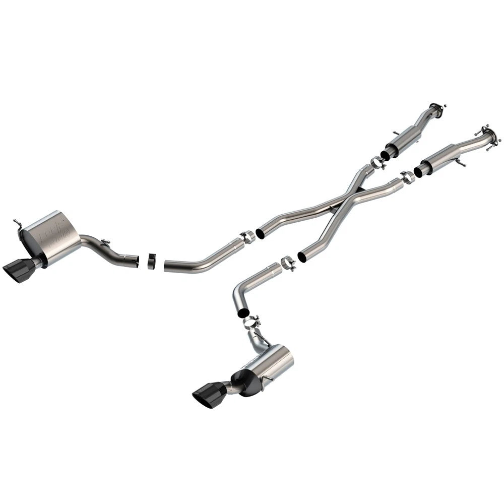Borla ATAK Cat-Back Exhaust System | Jeep Grand Cherokee SRT (15-21) 6.4L V8 AWD (140633CB)