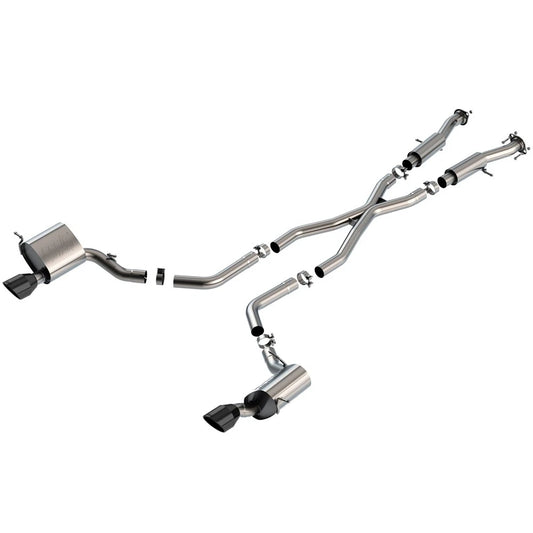 Borla ATAK Cat-Back Exhaust System | Jeep Grand Cherokee SRT (15-21) 6.4L V8 AWD (140633CB)
