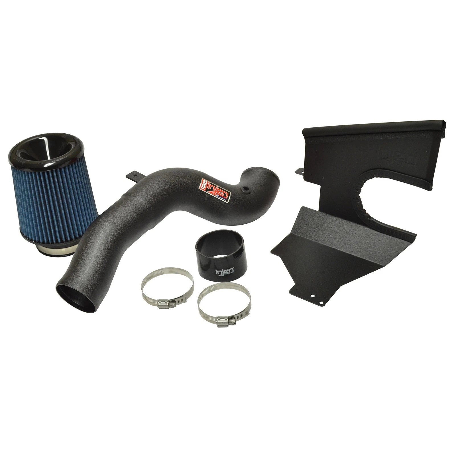 Injen 16-18 Ford Focus RS Wrinkle Black Cold Air Intake | Ford Focus (11-19) / Kia Soul (14-19) (SP9003WB)