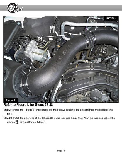 aFe Takeda Momentum Pro 5R Cold Air Intake | Subaru Outback H4-2.5L (20-22) (56-70051R)
