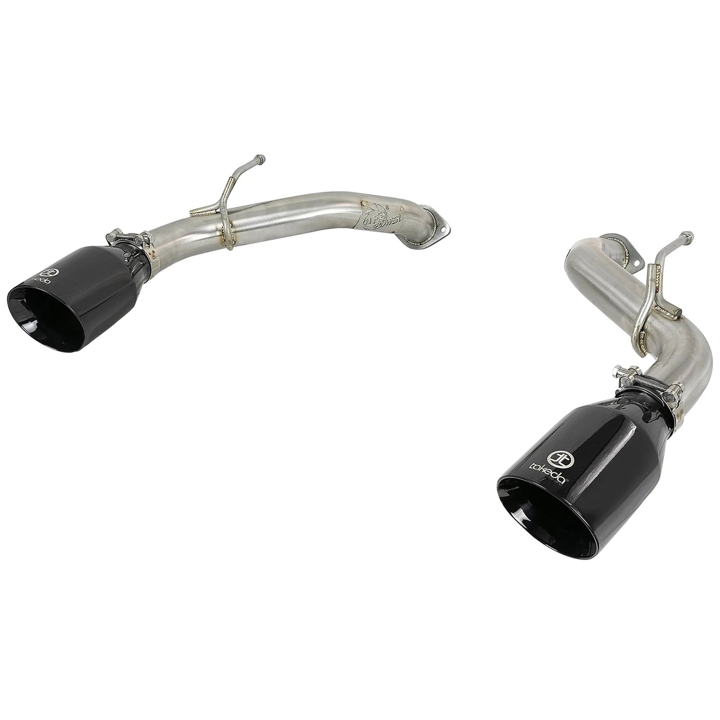 aFe Takeda 2.5in SS Axle-Back Exhaust | Infiniti Q50 (16-24) (49-36130NM-C)