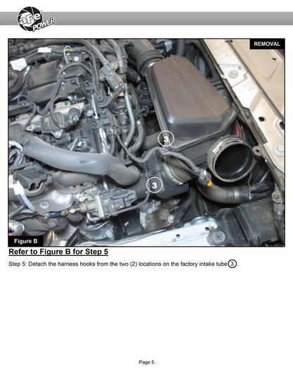 aFe Momentum GT Cold Air Intake w/Pro 5R Filter | BMW 330i B46/B48 (19-21) (50-70061R)