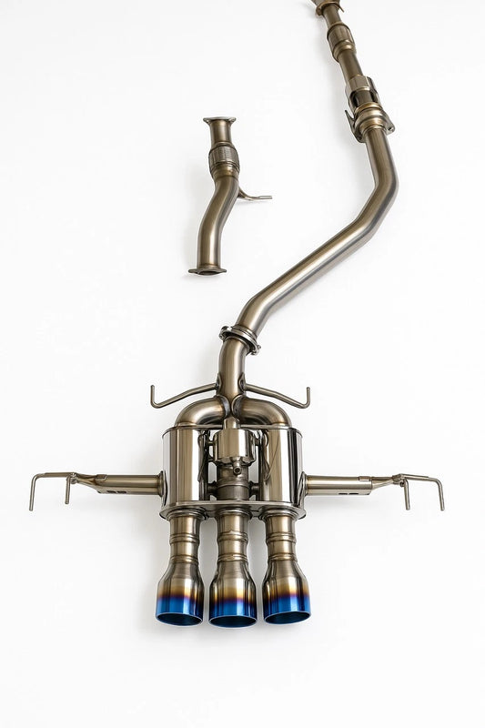 Invidia HS23AISFQ33STL Q300 Cat-Back Exhaust for 24-26 Acura Integra Type-S