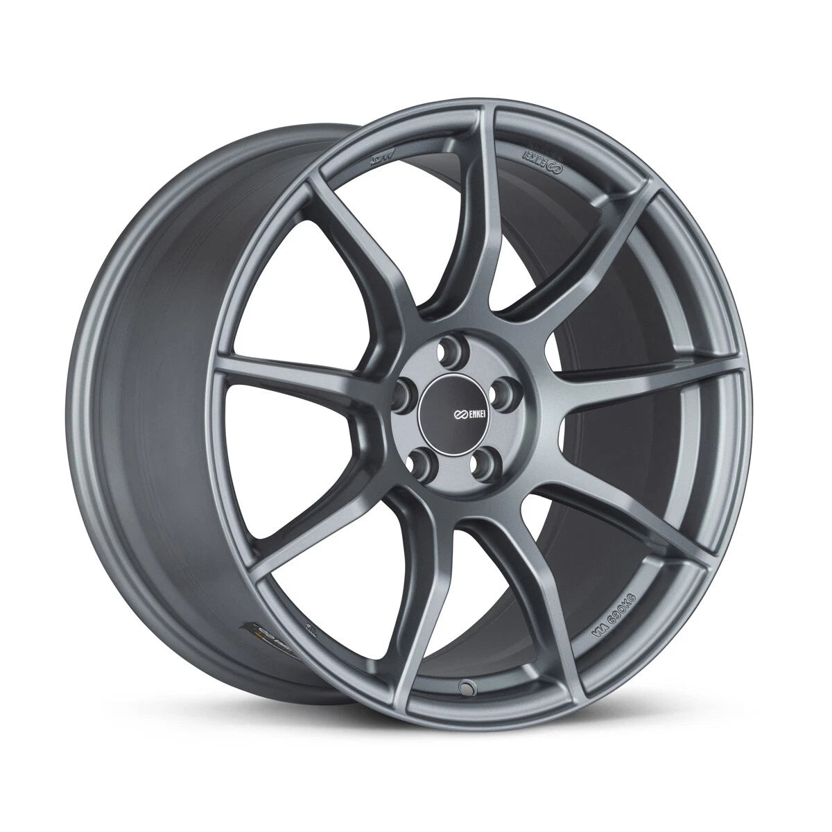 Enkei TS9 Platinum Grey | 18x9.5" +45mm | 5x100mm Wheel