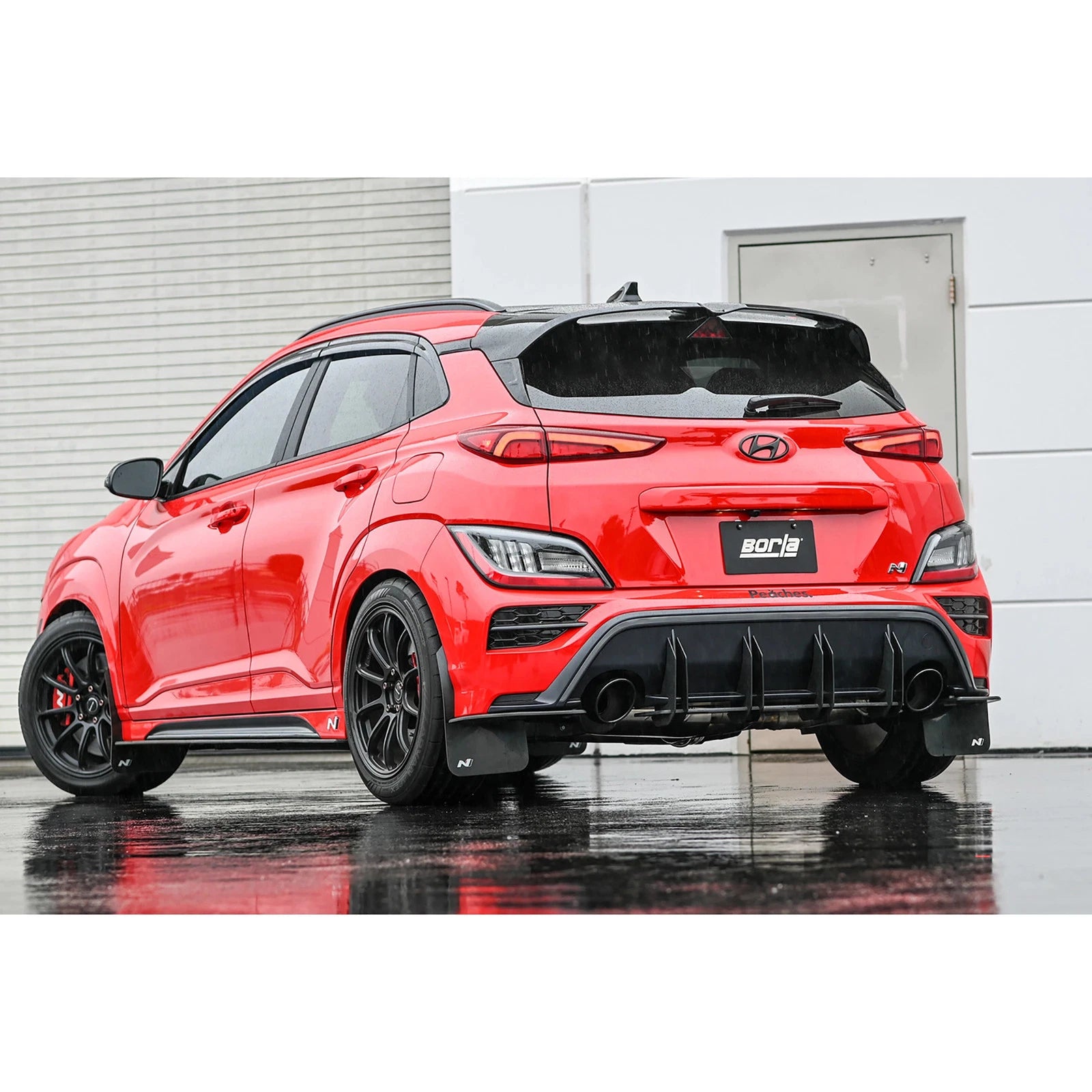 Borla ATAK Catback Exhaust | Hyundai Kona N 2.0L Turbo (22-23) Black Chrome (140926BC)