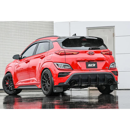 Borla ATAK Catback Exhaust | Hyundai Kona N 2.0L Turbo (22-23) Black Chrome (140926BC)