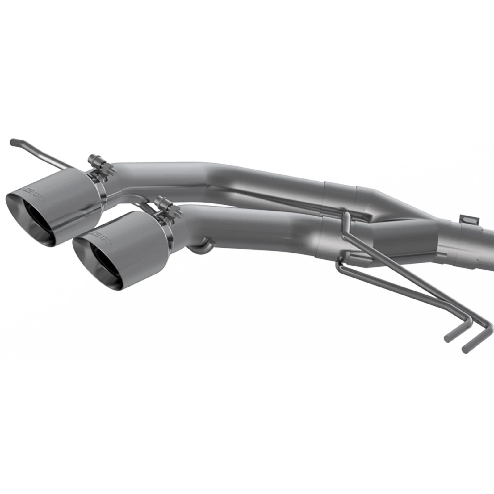 MBRP 2.5in T304 D&S Cat-Back Dual Rear Exit w/ 4in OD Tips | Veloster Turbo (13-18) (S4703304)
