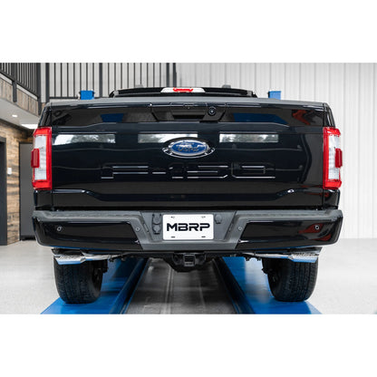 MBRP 3in Aluminized Steel Cat-Back Exhaust w/ Dual Split Side Exit | Ford F150 21+ (S5213AL)