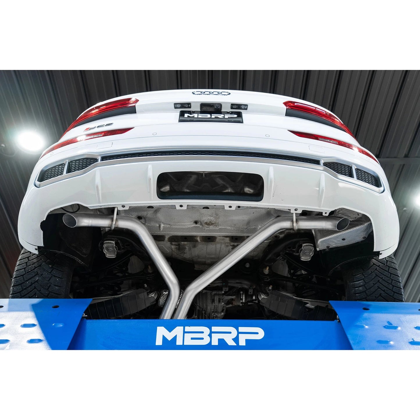 MBRP 2.5in Axle-Back Dual Rear Exit Exhaust | Audi SQ5 3.0T (18-21) T304 (S5604304)