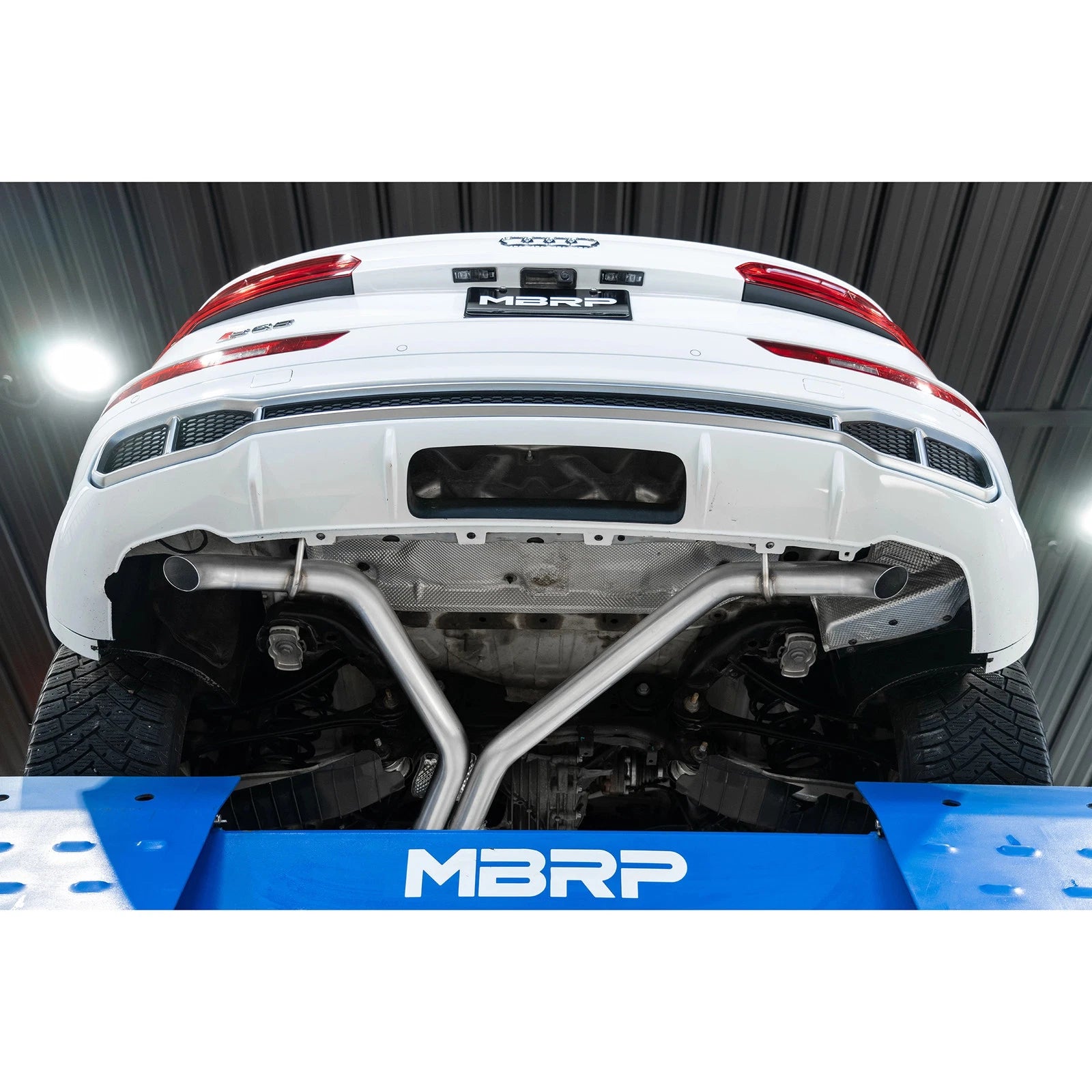 MBRP 2.5in Axle-Back Dual Rear Exit Exhaust | Audi SQ5 3.0T (18-21) T304 (S5604304)